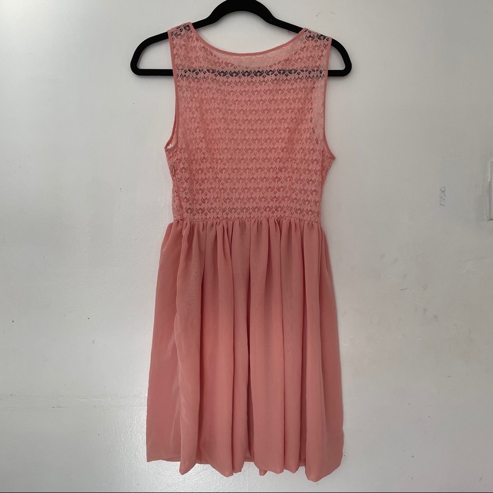 *American Apparel* Chiffon Lace Dress